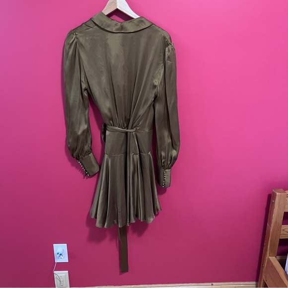 Zimmermann Silk Wrap Dress - Picture 3 of 12